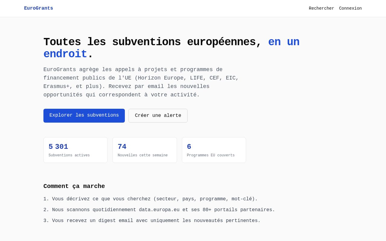 Eurogrants